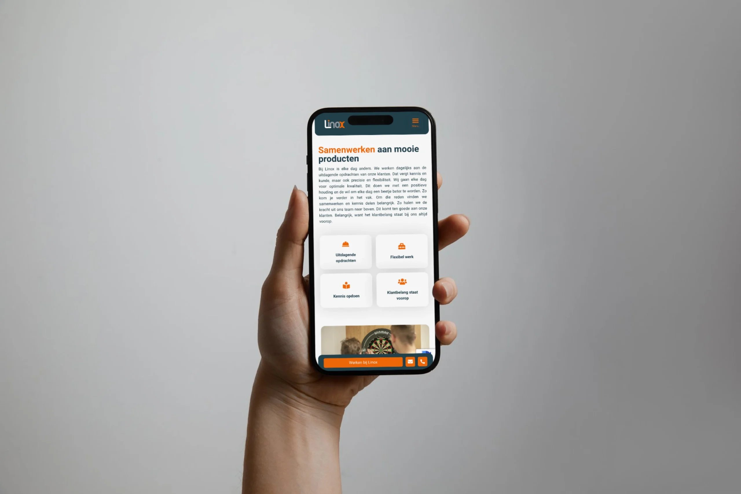 Huisstijl en webdesign laten ontwerpen door Studio Kreatief